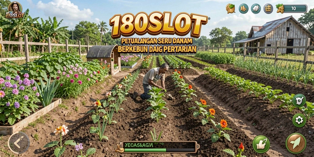 Tampilan menarik dari gameplay Farming di 180SLOT.