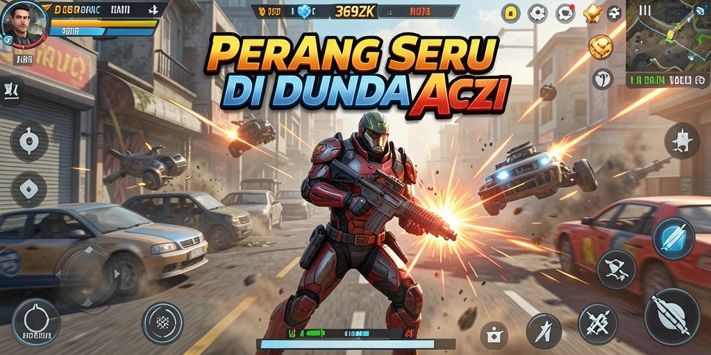 Screenshot dari gameplay 369ZK yang mendebarkan dan penuh aksi.