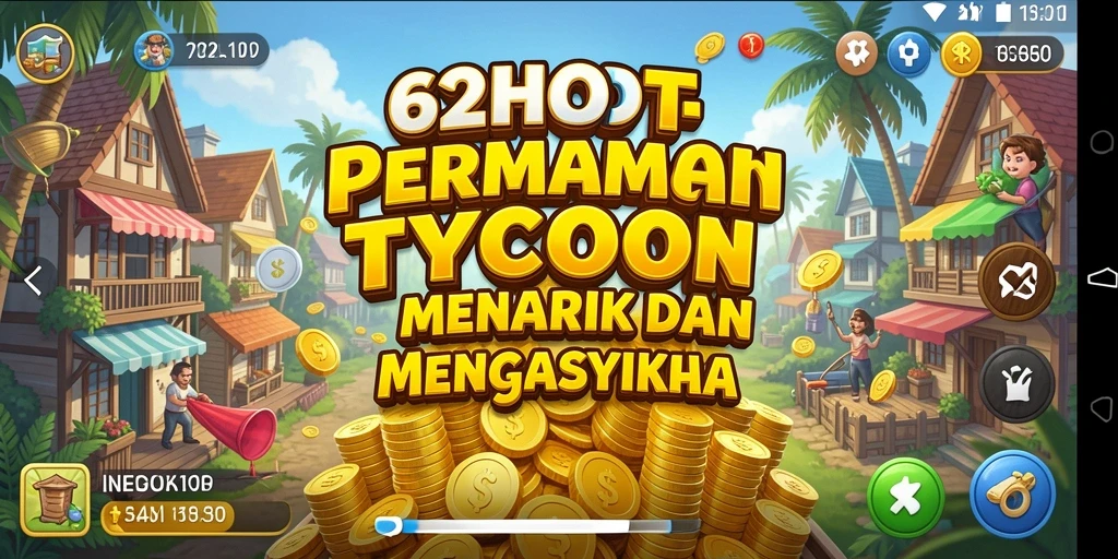 Screenshot 62HOT menampilkan aksi bermain Tycoon yang seru.