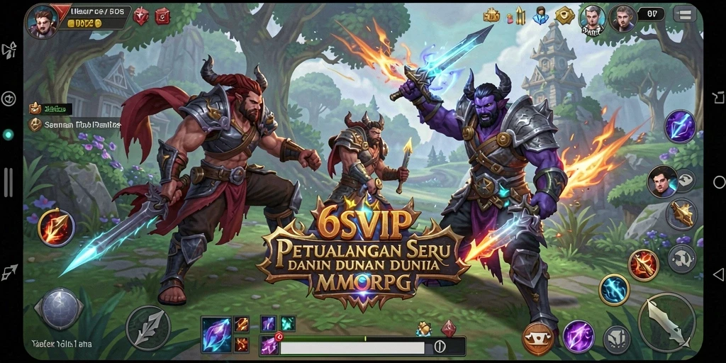Tampilan menarik dari gameplay 6SVIP yang penuh aksi.