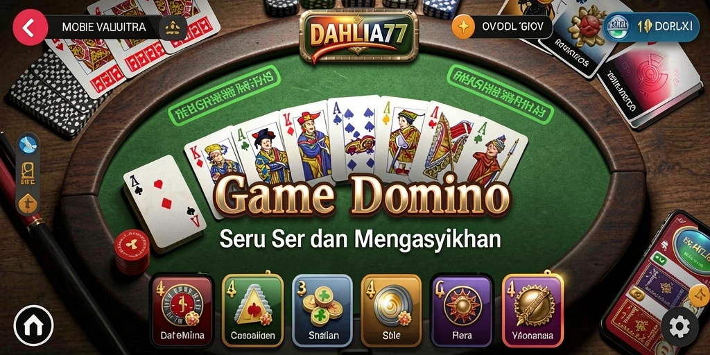 Tampilan gameplay DAHLIA77 yang menarik dan seru.