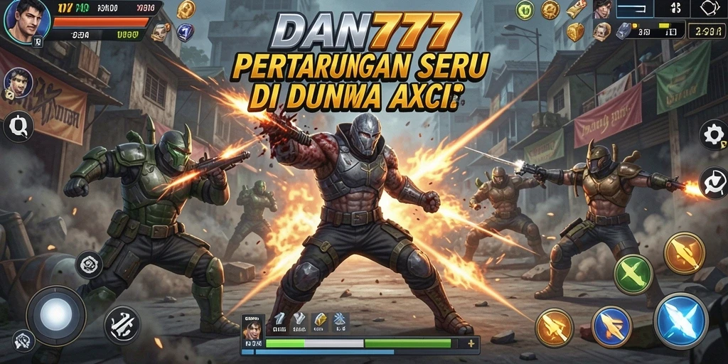 Tampilan gameplay seru dari DAN777 menunjukkan aksi mendebarkan.