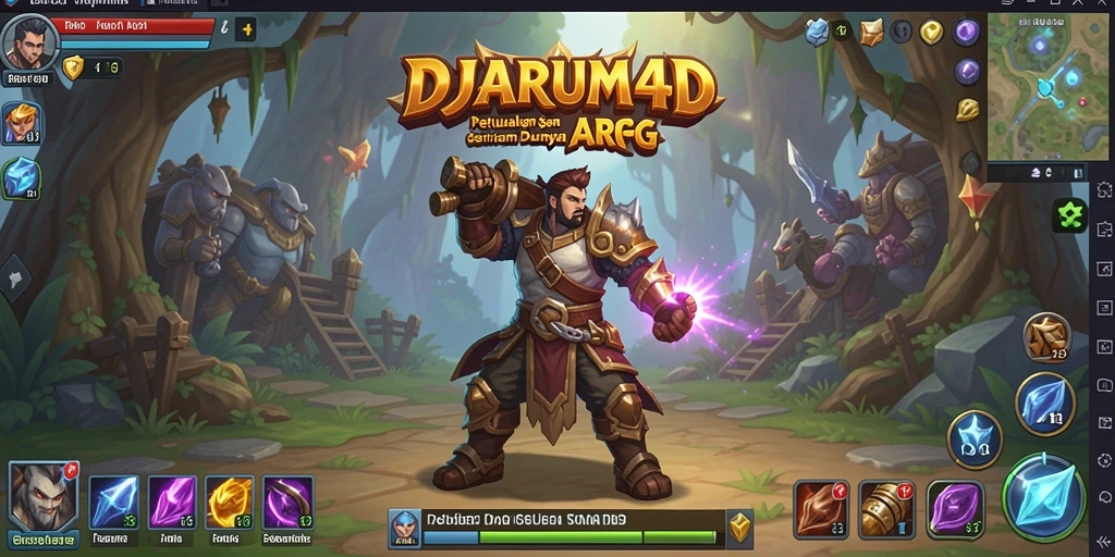 Screenshot gameplay <strong>DJARUM4D</strong> memperlihatkan aksi mendebarkan dan pertarungan seru.