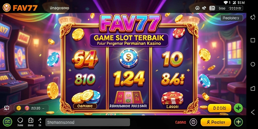 Screenshot FAV77 menunjukkan gameplay Slot yang seru dan menarik.