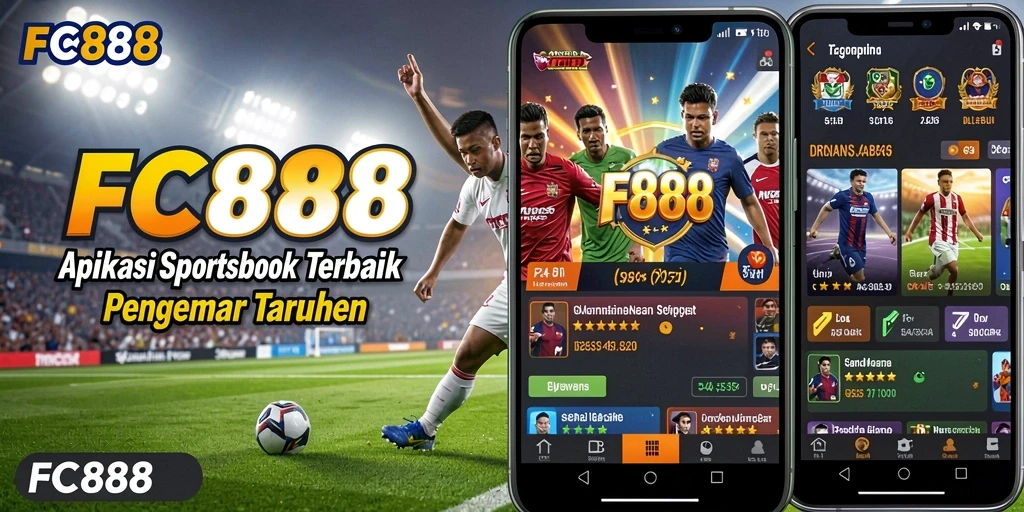 Tampilan antarmuka FC888 yang menarik dan informatif dalam taruhan olahraga.