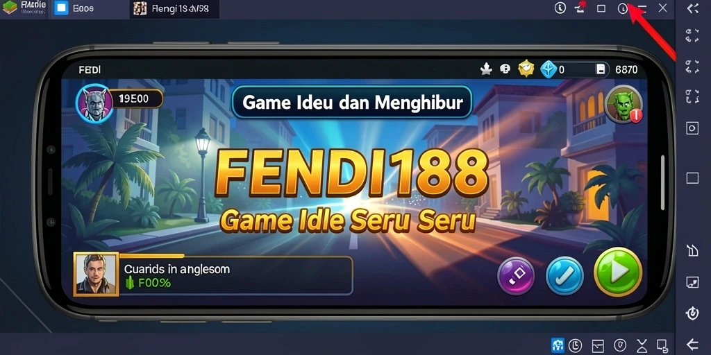 Tampilan gameplay menarik dari FENDI188 dengan elemen Idle yang menghibur.