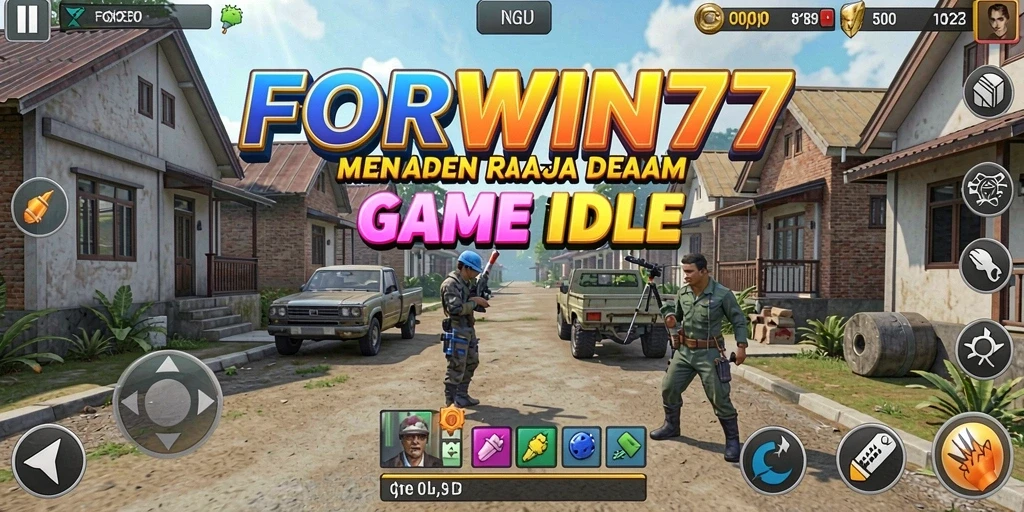 Tampilan gameplay FORWIN77 yang menarik dan adiktif.