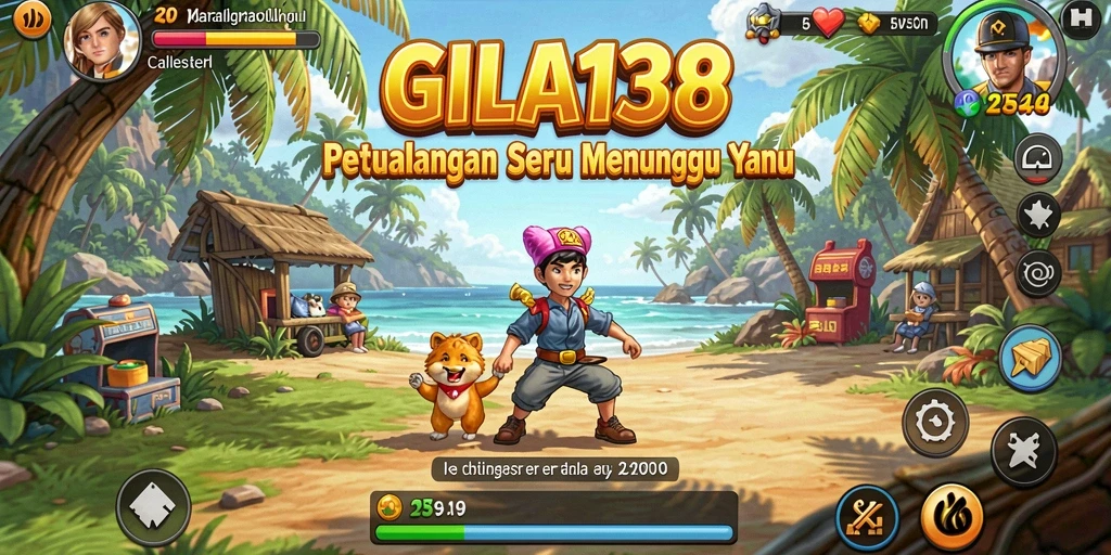 Screenshot gameplay GILA138 dengan petualangan seru dan menantang.