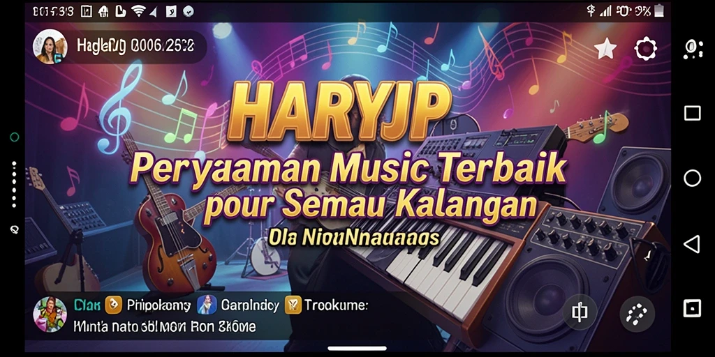 Tampilan gameplay <strong>HARAPJP</strong> yang penuh warna dan interaktif.