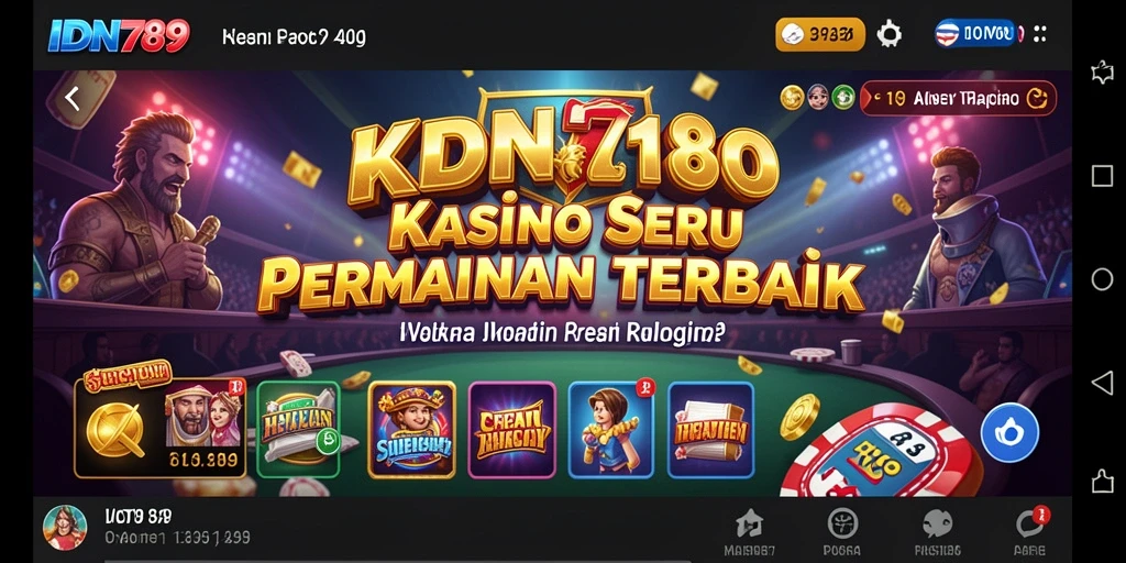 Tampilan gameplay Kasino yang menarik di IDN789.