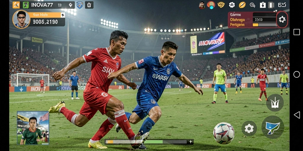 Tampilan menarik dari gameplay <strong>INOVA77</strong> yang memukau.