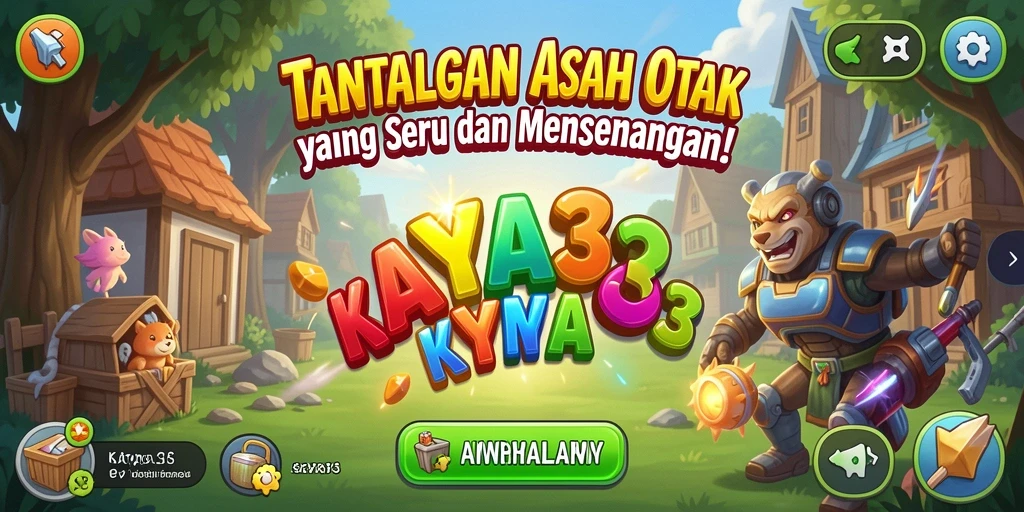 Screenshot gameplay KAYA33 menampilkan tantangan puzzle yang seru dan menarik.