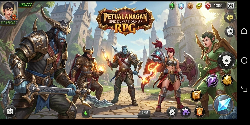 Tangkapan layar gameplay LUSA777 yang mendalam dan berwarna-warni.