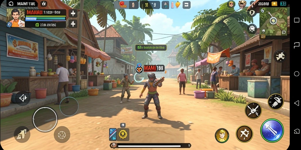 Tampilan gameplay interaktif dari MAMI188 yang menggugah selera.