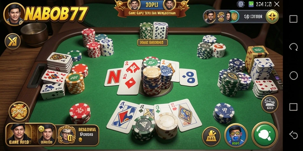 Tampilan gameplay seru dan interaktif dari NABOB77.