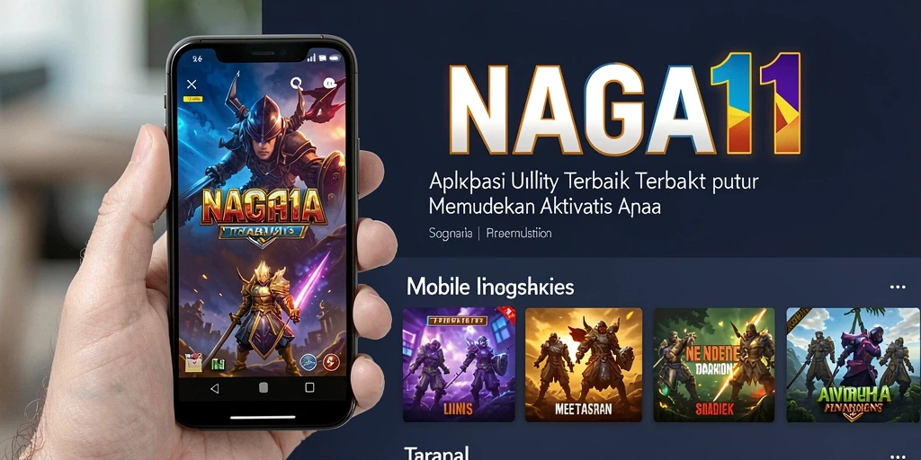 Tampilan utama aplikasi NAGA11 yang memudahkan pengelolaan aktivitas.