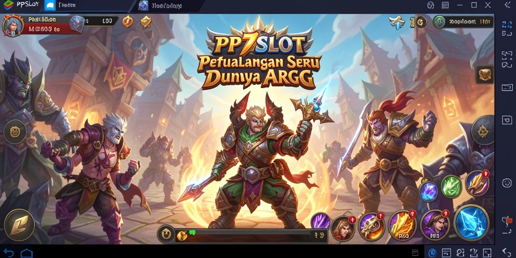 Screenshot PP7SLOT menampilkan aksi gameplay yang mendebarkan.