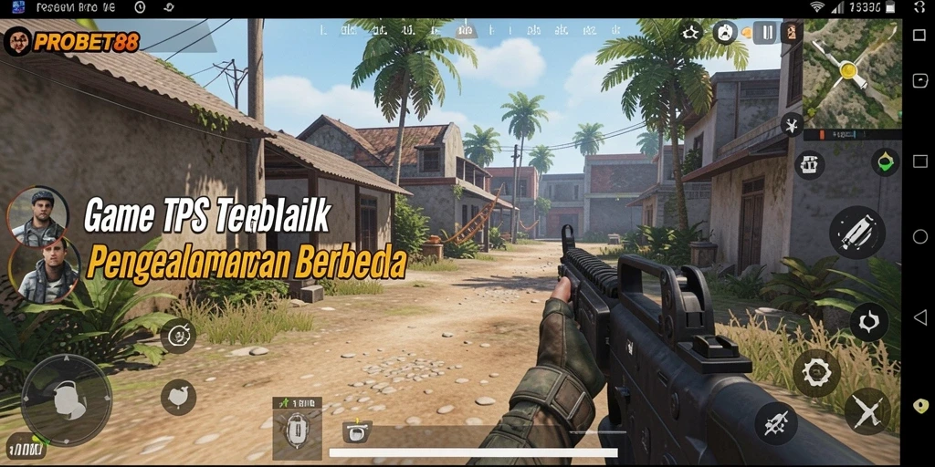 Tampilan gameplay mendebarkan dari PROBET88 saat pertempuran seru.