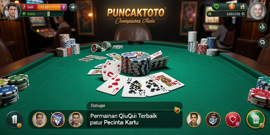 Tampilan gameplay PUNCAKTOTO yang seru dan menantang.