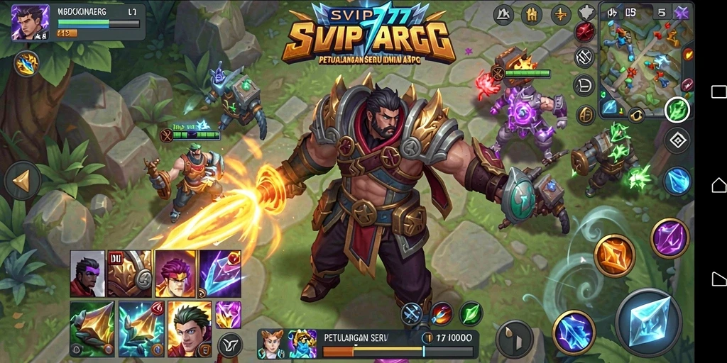 Tampilan gameplay <strong>SVIP777</strong> yang penuh aksi dan seru.