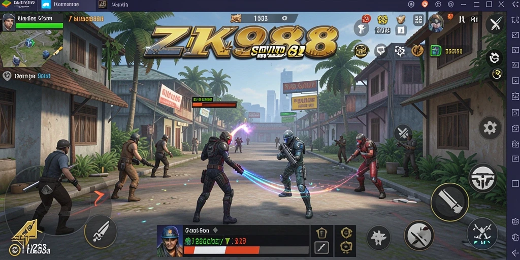 Gameplay menarik dari ZK988 dalam simulasi kehidupan yang mendetail.